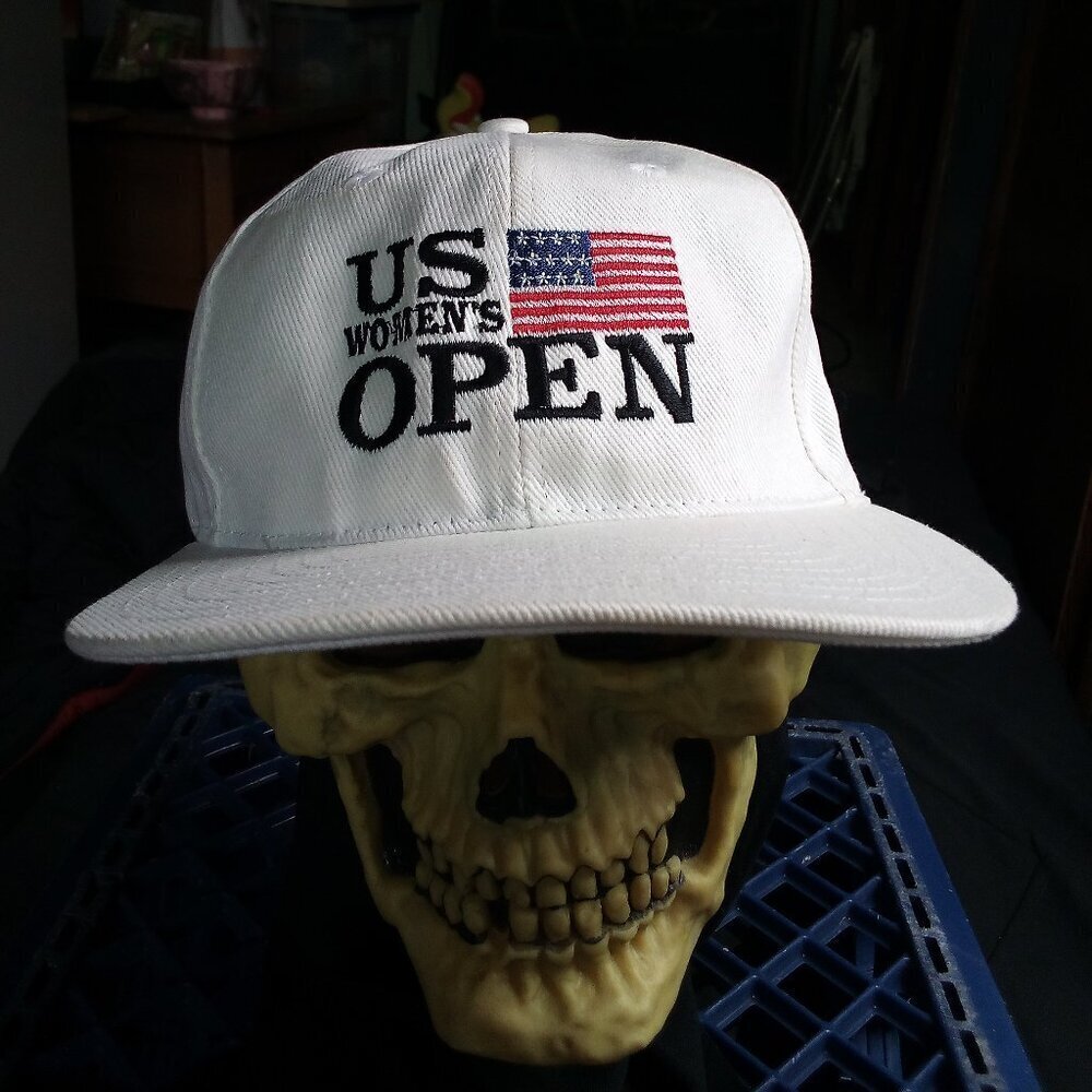 Vintage Nike Golf US Women's Open 1997 Pumpkin Ridge Strap Back Hat